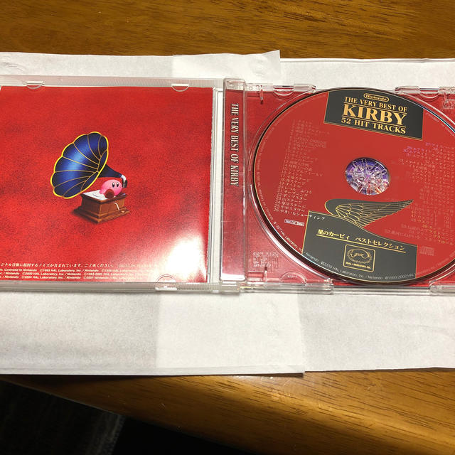 任天堂(ニンテンドウ)の星のカービィ　CD ベストセレクション エンタメ/ホビーのCD(その他)の商品写真