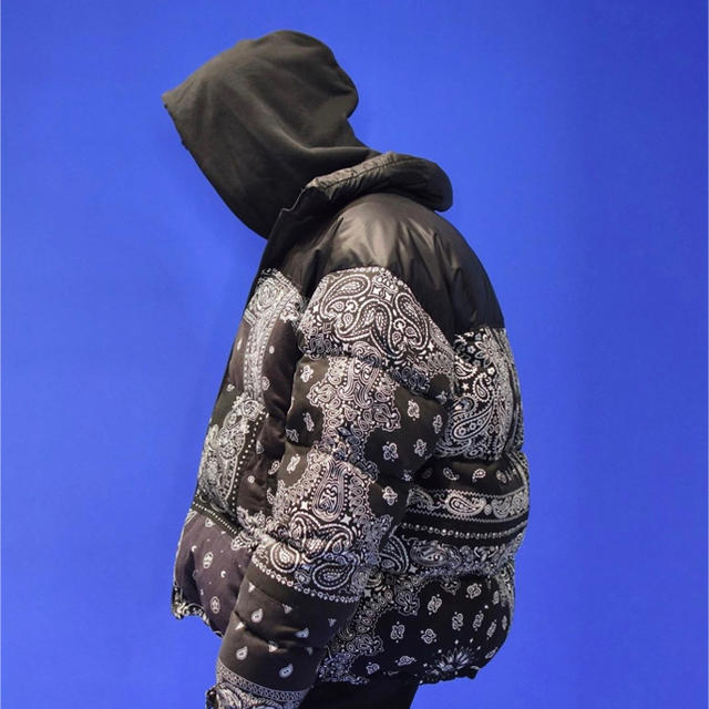 最旬ダウン Supreme - MIYAGI HIDETAKA BANDANA DOWN JACKET ダウン