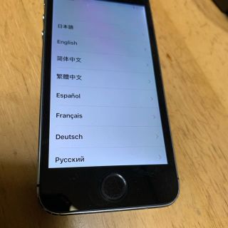 アイフォーン(iPhone)のiPhone5s 液晶交換品　初期化済み(スマートフォン本体)