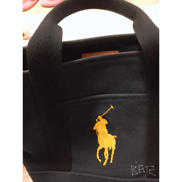 POLO RALPH LAUREN(ポロラルフローレン)のラルフ・ローレン キャンバストート ネイビー レディースのバッグ(トートバッグ)の商品写真