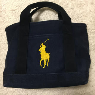 ポロラルフローレン(POLO RALPH LAUREN)のラルフ・ローレン キャンバストート ネイビー(トートバッグ)