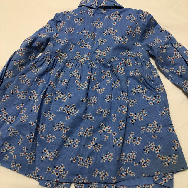 babyGAP(ベビーギャップ)の花柄シャツワンピース  キッズ/ベビー/マタニティのベビー服(~85cm)(ワンピース)の商品写真