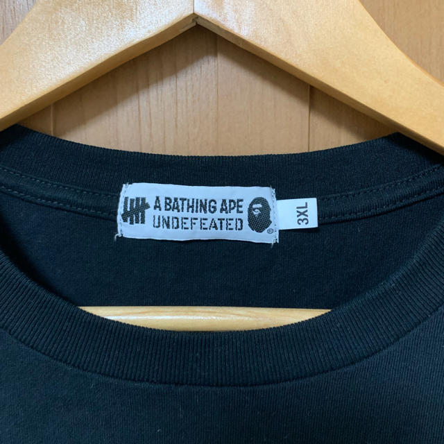 A BATHING APE(アベイシングエイプ)のUNDEFEATED APE Timberland ロンT 3コラボ　3XL メンズのトップス(Tシャツ/カットソー(七分/長袖))の商品写真