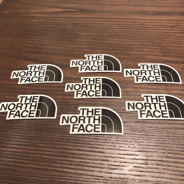 THE NORTH FACE(ザノースフェイス)のTHE NORTH FACE ステッカー　7枚セット 自動車/バイクのバイク(ステッカー)の商品写真