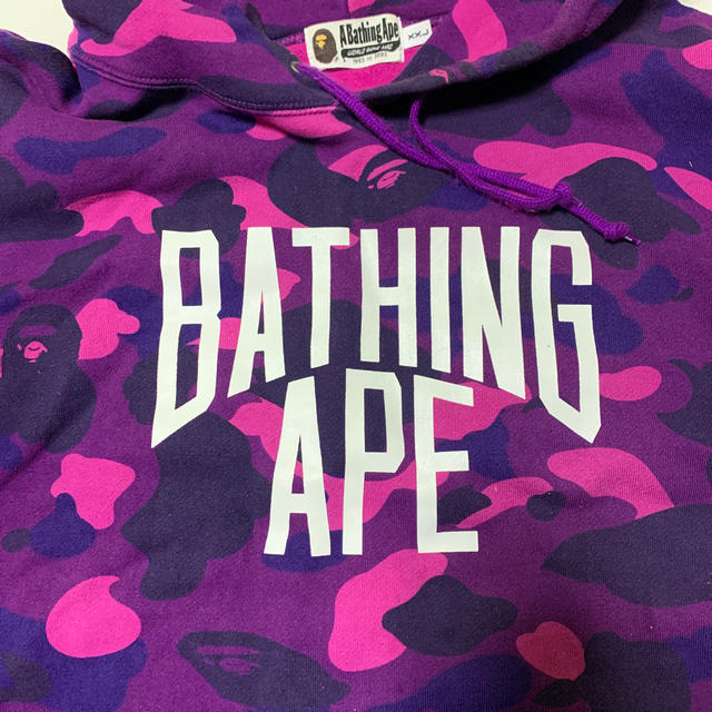 A BATHING APE(アベイシングエイプ)のA BATHING APE パーカー　XXL メンズのトップス(パーカー)の商品写真