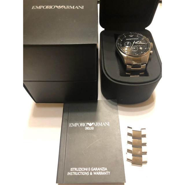 Emporio Armani(エンポリオアルマーニ)のエンポリオアルマーニ腕時計 メンズの時計(腕時計(アナログ))の商品写真