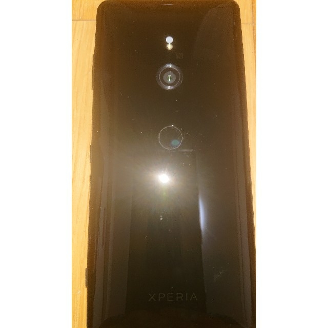 ソフトバンクXperia XZ3 801SOブラック判定△アンドロイド9.0 2