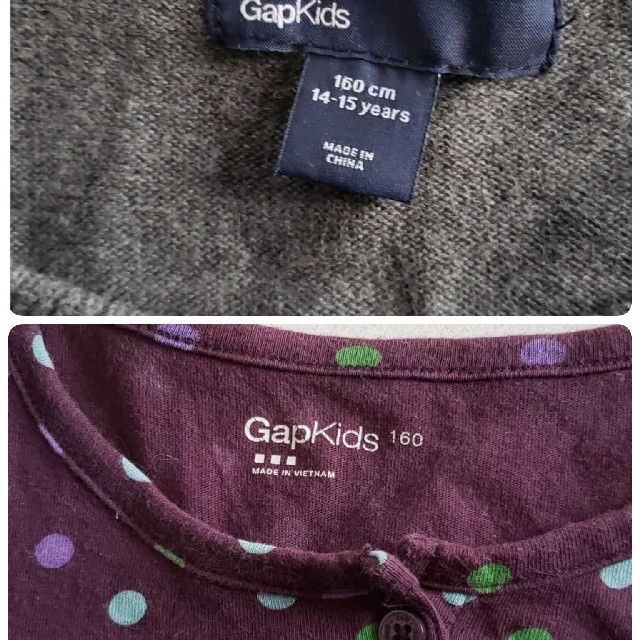 GAP Kids(ギャップキッズ)のGap kids 女の子服 160 まとめ売り キッズ/ベビー/マタニティのキッズ服女の子用(90cm~)(Tシャツ/カットソー)の商品写真