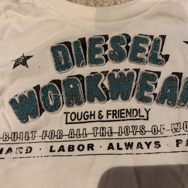 DIESEL(ディーゼル)のロンT DIESEL  9M 70〜80cm キッズ/ベビー/マタニティのベビー服(~85cm)(Ｔシャツ)の商品写真