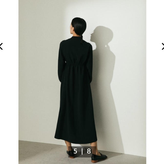 moussy(マウジー)のstylemixer スタイルミキサー　ショルダータックワンピース　ryo様専用 レディースのワンピース(ロングワンピース/マキシワンピース)の商品写真