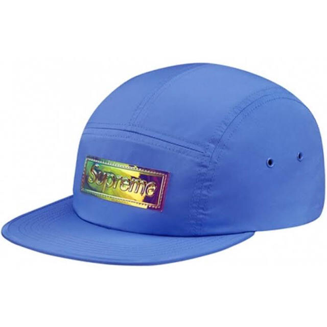 supreme Iridescent Logo Camp Cap