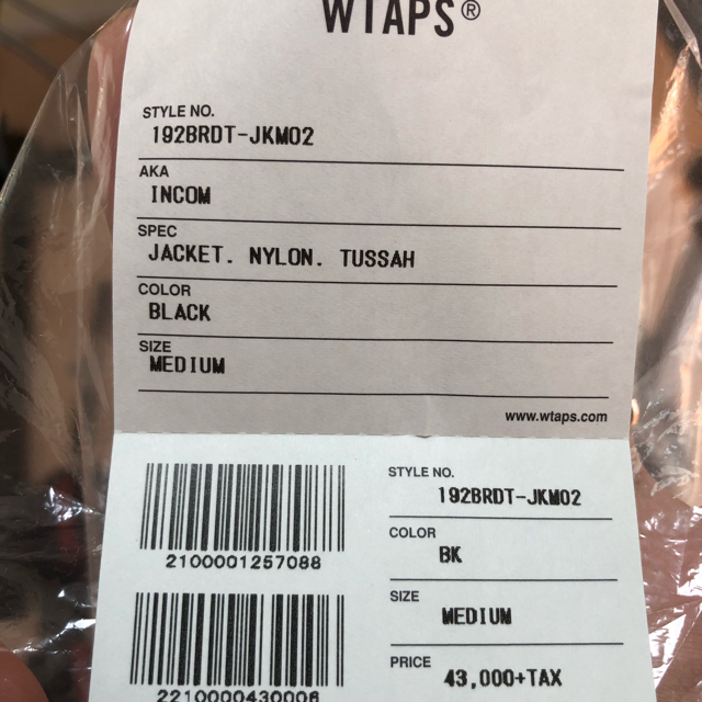 在庫あ定番 W)taps - wtapsの通販 by n's|ダブルタップスならラクマ 新作在庫