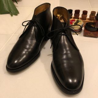 クロケットアンドジョーンズ(Crockett&Jones)のロイドフットウェア　チャッカブーツ　UK7.5 (ドレス/ビジネス)