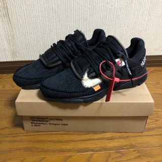 オフホワイト(OFF-WHITE)の【US10】NIKE × Off-White  AIR PRESTO(スニーカー)