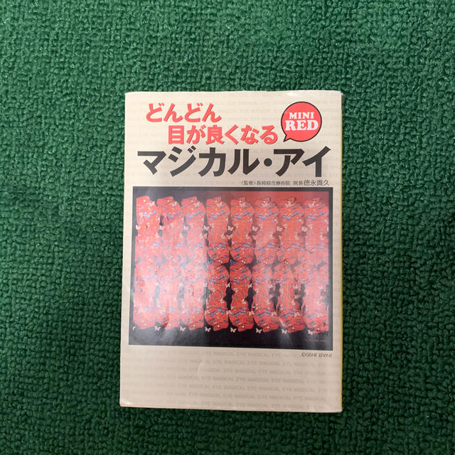 宝島社(タカラジマシャ)のどんどん目が良くなるマジカル・アイmini　red エンタメ/ホビーの本(住まい/暮らし/子育て)の商品写真