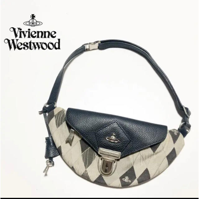 Vivienne Westwood(ヴィヴィアンウエストウッド)の【Vivienne Westwood】アーガイル柄 2wayバッグ レディースのバッグ(ハンドバッグ)の商品写真