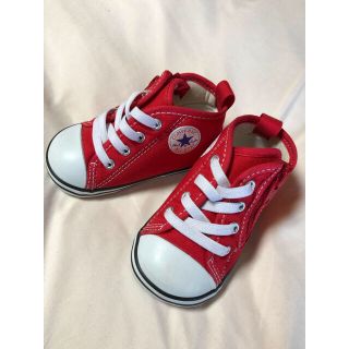 コンバース(CONVERSE)の値下げコンバース BABY ALL STAR レッド(スニーカー)