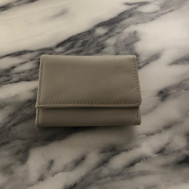 ミニ財布❤️グレージュ レディースのファッション小物(財布)の商品写真