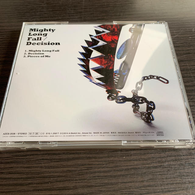 ONE OK ROCK(ワンオクロック)のMighty Long Fall / Decision エンタメ/ホビーのCD(ポップス/ロック(邦楽))の商品写真