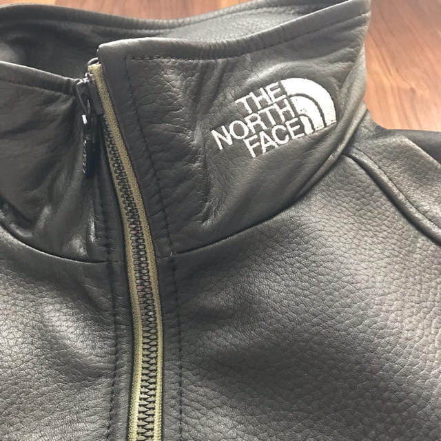 58着丈north face purple label ノース パープルレーベル レザー