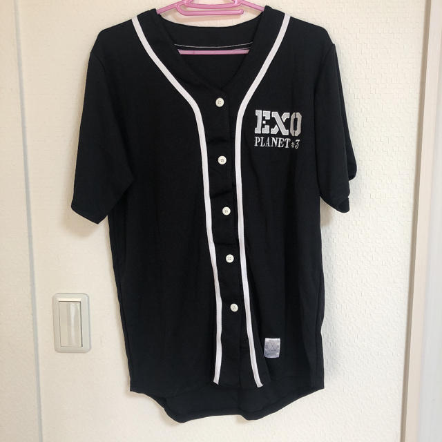 EXO - ベッキョン ベースボールシャツの通販 by srt｜エクソならラクマ