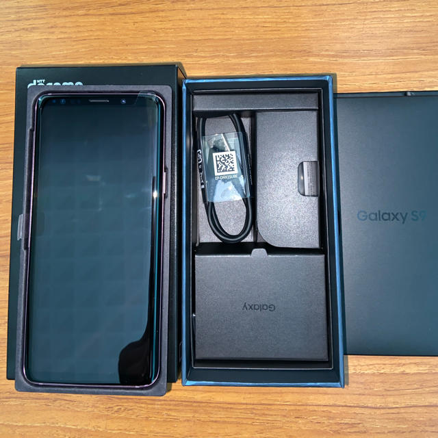 SAMSUNG(サムスン)の新品 ドコモ Galaxy S9 SC-02K パープル SIMフリー ◯判定 スマホ/家電/カメラのスマートフォン/携帯電話(スマートフォン本体)の商品写真