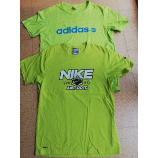 アディダス(adidas)のTシャツ　2枚セット(アディダス、ナイキ)(Tシャツ/カットソー(半袖/袖なし))