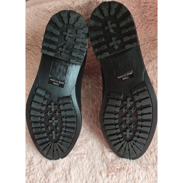 まきまき様 専 ショートサイドゴア レインブーツ ブラック Sサイズ  レディースの靴/シューズ(レインブーツ/長靴)の商品写真