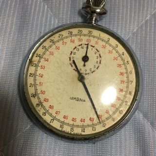 Nouvelle Lemania - レマニア 古いストップウォッチ【ジャンク】の Nouvelle Lemania - レマニア 古いストップウォッチ【ジャンク】の