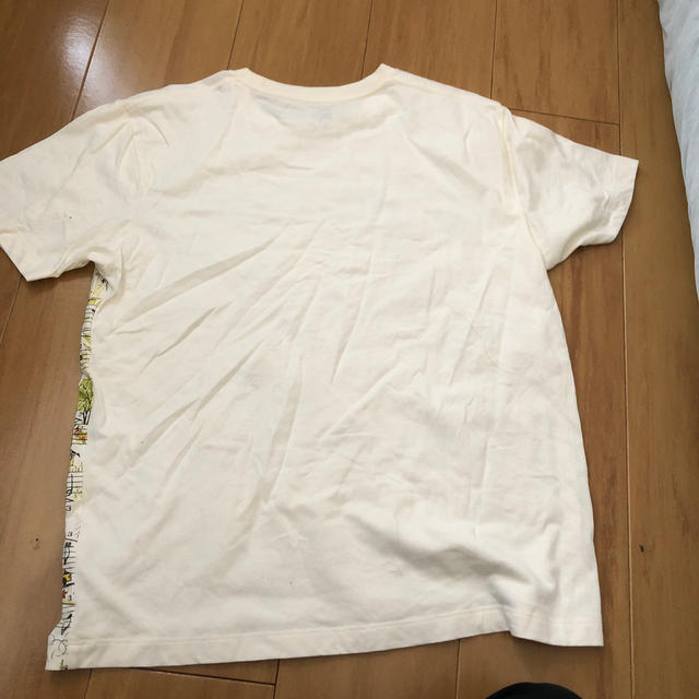 Design Tshirts Store graniph(グラニフ)のグラニフ  Tシャツ 白 Sサイズ 楽譜 ピアノ ユニセックス メンズのトップス(Tシャツ/カットソー(半袖/袖なし))の商品写真