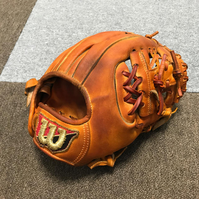 Wilson Staff(ウィルソンスタッフ)のurakennn21様専用ウィルソン 硬式用内野手グローブ スポーツ/アウトドアの野球(グローブ)の商品写真