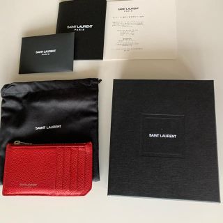 Saint Laurent - サンローラン フラグメント ジップポーチ カード