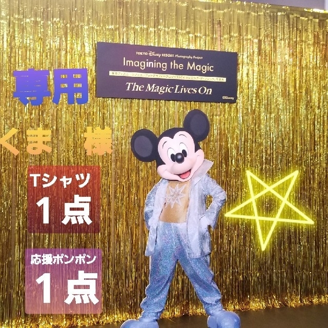 Disney(ディズニー)のワンマンズドリーム　Tシャツ エンタメ/ホビーのおもちゃ/ぬいぐるみ(キャラクターグッズ)の商品写真