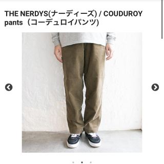 エフィレボル(.efiLevol)のTHE NERDYSのコーデュロイパンツ(ワークパンツ/カーゴパンツ)