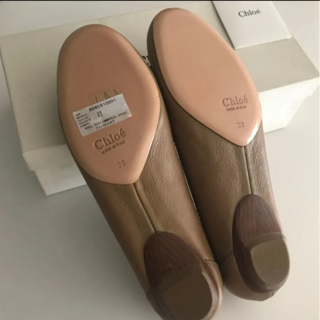 Chloe(クロエ)の新品 フローレント 購入 Chloe パンプス 38サイズ 購入価格63000円 レディースの靴/シューズ(ハイヒール/パンプス)の商品写真