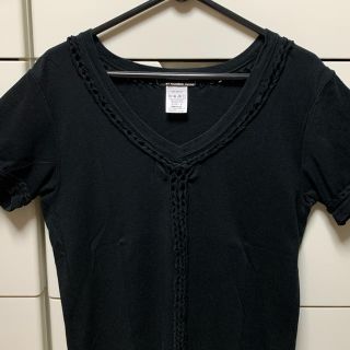 ナンバーナイン(NUMBER (N)INE)の限定値下げナンバーナインNUMBER(N)INE編み込みTnumbernine(Tシャツ/カットソー(半袖/袖なし))