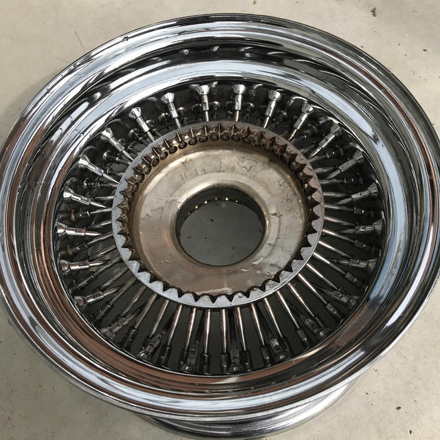 100%本物 ワイヤーホイール デイトン Dayton 13インチ 72スポーク