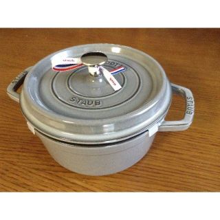 ストウブ(STAUB)の【☺様専用】ピコ ココット ラウンド 22cm RST-47(鍋/フライパン)