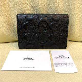 コーチ(COACH)のCOACH F12023 コーチ シグネチャー  カードケース 未使用 名刺入れ(名刺入れ/定期入れ)