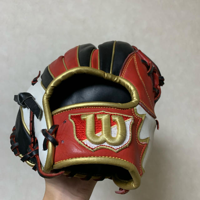 wilson(ウィルソン)のウィルソン 軟式グローブ 内野手用 スポーツ/アウトドアの野球(グローブ)の商品写真