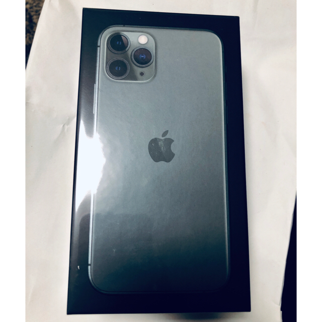 iPhone 11 Pro 256GB ミッドナイトグリーン 香港版 未開封品- iPhone 11 Pro 256GB ミッドナイトグリーン 香港版 未開封品-