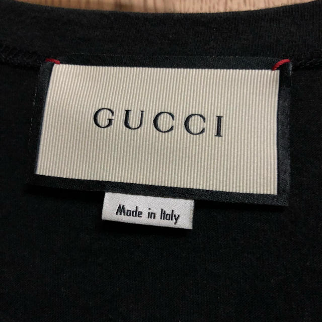 Gucci(グッチ)の国内正規 gucci グッチ ミーヤキャット刺繍 Tシャツ XS メンズのトップス(Tシャツ/カットソー(半袖/袖なし))の商品写真