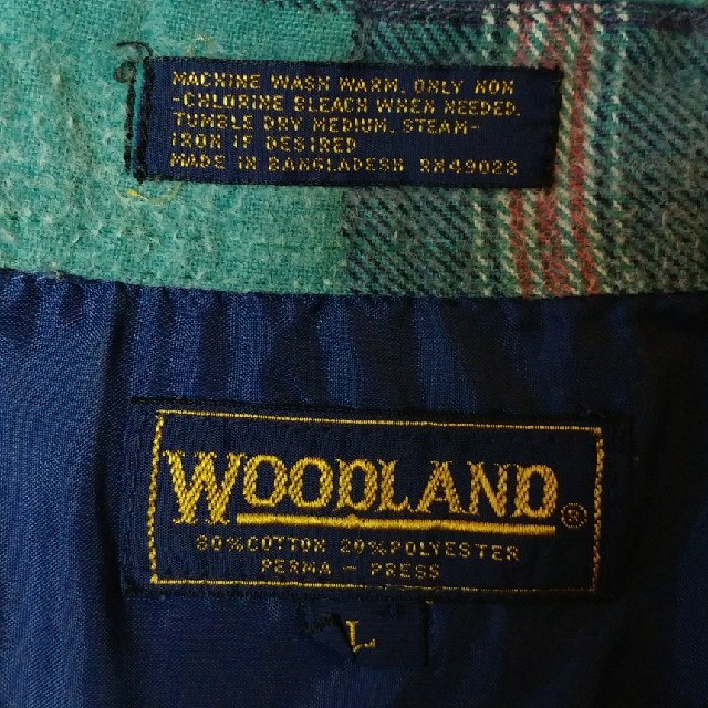 Lee(リー)のウエスタン　ネルチェックシャツ　WOODLAND メンズのトップス(シャツ)の商品写真