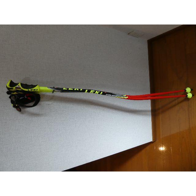 LEKI(レキ)の【ＳＳＴ様専用】レキＧＳスキーポール（ストック） スポーツ/アウトドアのスキー(ストック)の商品写真