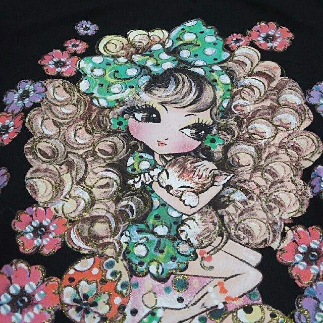 【140㎝？】ラインストーン付キラキラ長袖Tシャツ キッズ/ベビー/マタニティのキッズ服女の子用(90cm~)(Tシャツ/カットソー)の商品写真