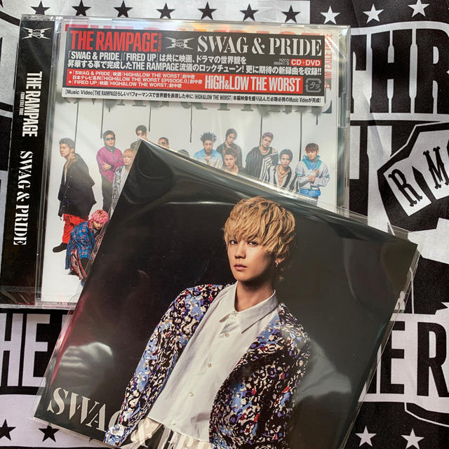 THE RAMPAGE(ザランページ)のSWAG & PRIDE (CD＋DVD) #吉野北人 エンタメ/ホビーのCD(ポップス/ロック(邦楽))の商品写真