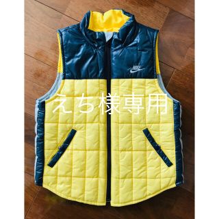 ナイキ(NIKE)のNIKE リバーシブルダウンベスト130cm(ジャケット/上着)