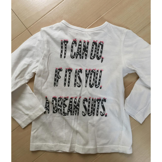 キムラタン(キムラタン)のBOBSON ロンTシャツ 95㎝ キッズ/ベビー/マタニティのキッズ服女の子用(90cm~)(Tシャツ/カットソー)の商品写真