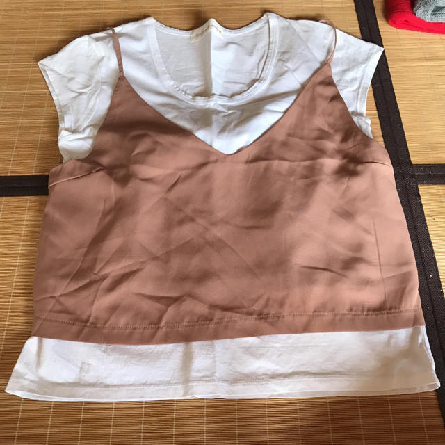 31 Sons de mode(トランテアンソンドゥモード)のTシャツ、ビスチェセット レディースのトップス(Tシャツ(半袖/袖なし))の商品写真