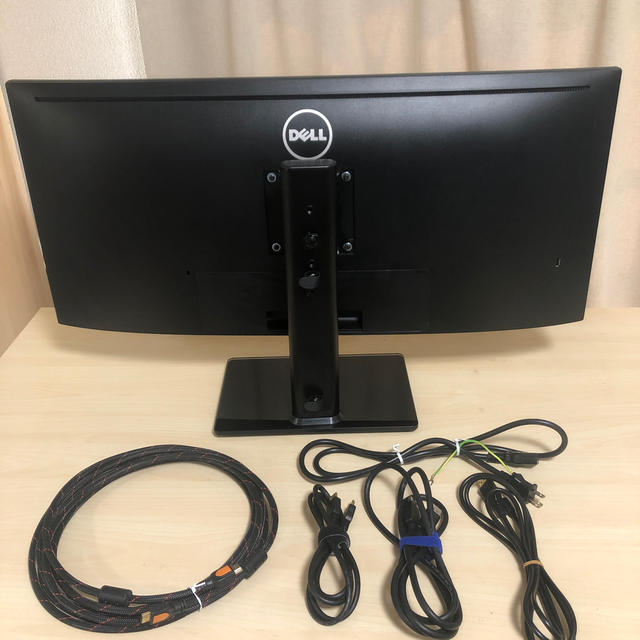 DELL(デル)のDell U3415W 34インチ 湾曲モニター 3440×1440 スマホ/家電/カメラのPC/タブレット(ディスプレイ)の商品写真